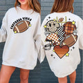 Retro Football Mama Game Day Trend 2025 - Adult & Kids T-Shirts, Sweatshirts & Hoodies apparel design preview 1