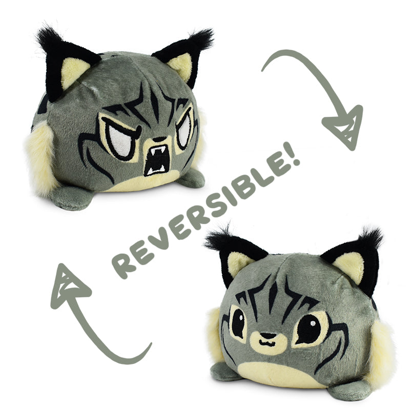 TeeTurtle Reversible Lynx Plushie - Adult & Kids T-Shirts, Sweatshirts & Hoodies apparel design preview 1