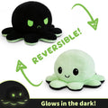 TeeTurtle Reversible Octopus Plushie (Black Green - Adult & Kids T-Shirts, Sweatshirts & Hoodies apparel design preview 1
