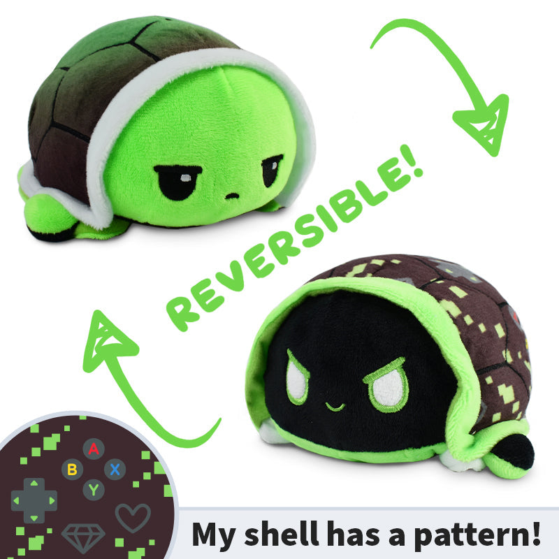 TeeTurtle Reversible Turtle Plushie (Video Games - Adult & Kids T-Shirts, Sweatshirts & Hoodies apparel design preview 1