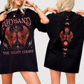 Rhysand High Lord Night Court Bat Acotar Crescent - Adult & Kids T-Shirts, Sweatshirts & Hoodies apparel design preview 1
