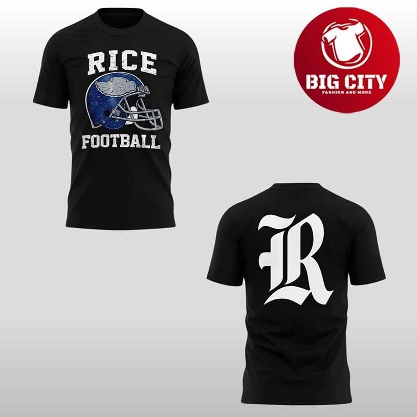 Rice Owls Football Coach Scott Abell Gothic R Two - Adult & Kids T-Shirts, Sweatshirts & Hoodies apparel design preview 1