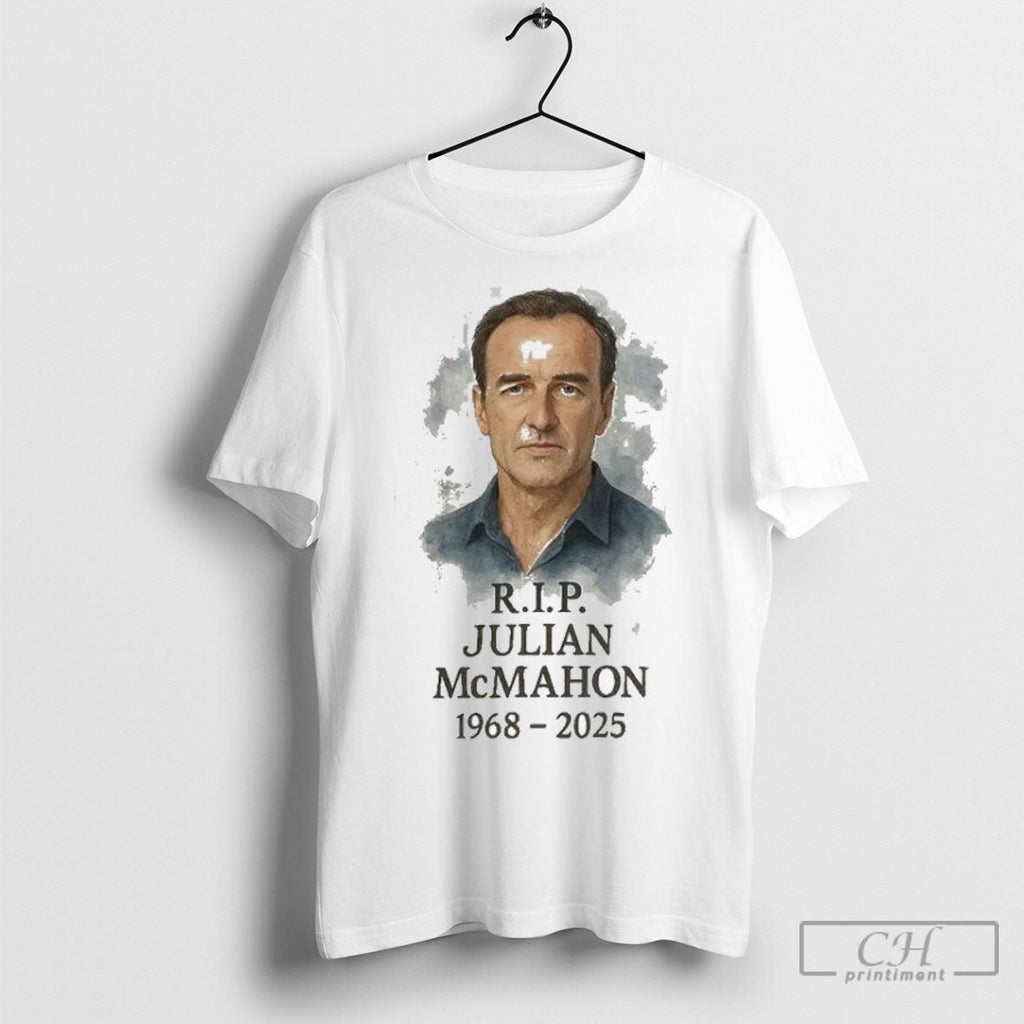 Rip Julian Mcmahon 1968 2025 - Adult & Kids T-Shirts, Sweatshirts & Hoodies apparel design preview 1