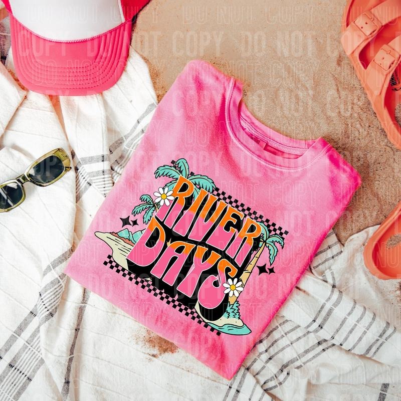 River Days DTF Transfers THIS IS NOT - Adult & Kids T-Shirts, Sweatshirts & Hoodies apparel design preview 1