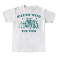 Rizz Em Tism Vintage Retro 90s Funny Raccoon Autism - Adult & Kids T-Shirts, Sweatshirts & Hoodies apparel design preview 1