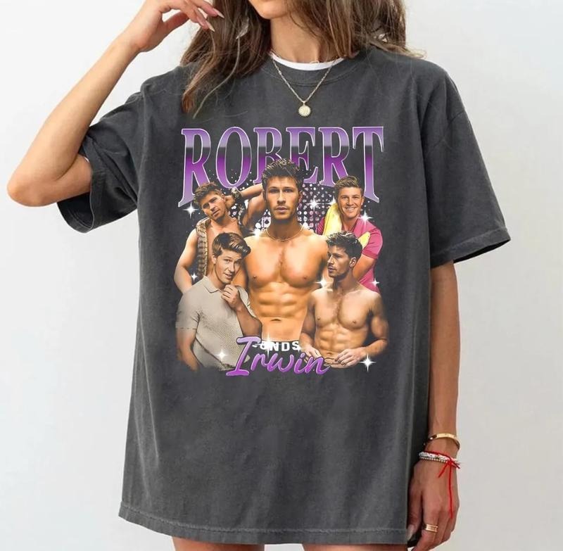 Robert Irwin Dwts 2025 Bootleg Short Sleeve Casual - Adult & Kids T-Shirts, Sweatshirts & Hoodies apparel design preview 1