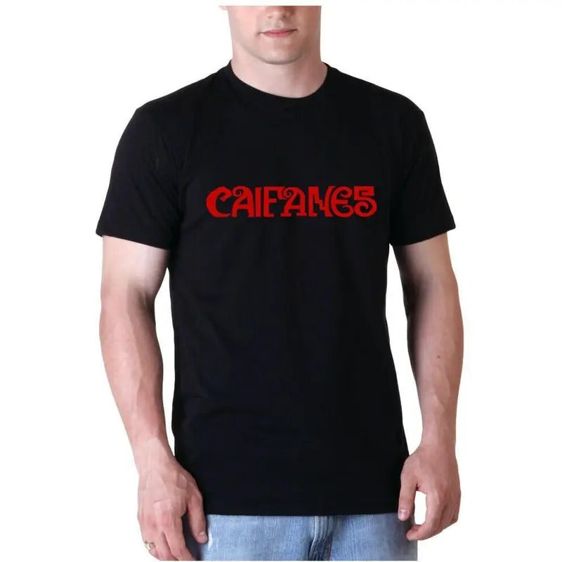 Rock En EspañOl: Caifanes Red Text Casual - Adult & Kids T-Shirts, Sweatshirts & Hoodies apparel design preview 1