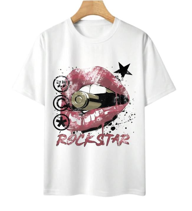 Rockstar Cotton Crew Neck Size S 3XL Menswear Top - Adult & Kids T-Shirts, Sweatshirts & Hoodies apparel design preview 1