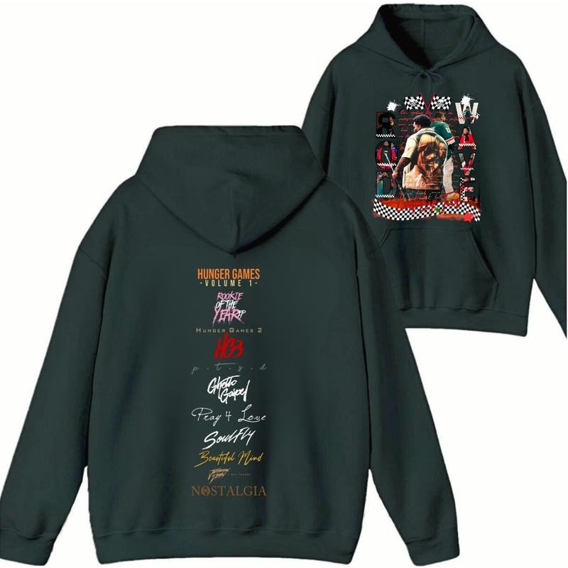 Rod Wave Last Lap We Trust 2 Sides Concert Tour - Adult & Kids T-Shirts, Sweatshirts & Hoodies apparel design preview 1