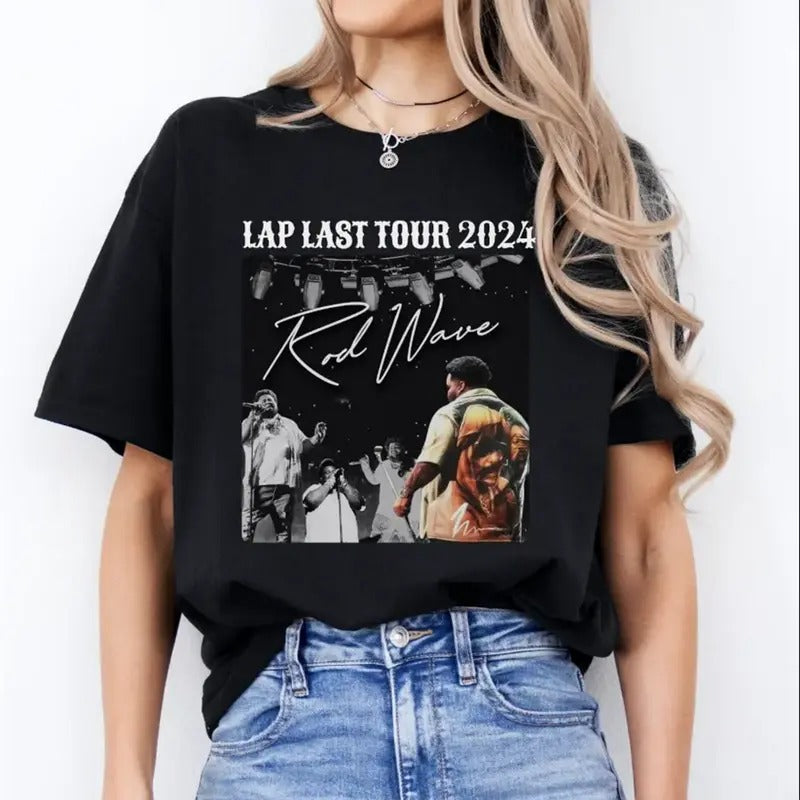 Rod Wave Music Tour Last Lap Fans Giftstyle{N002}2 - Adult & Kids T-Shirts, Sweatshirts & Hoodies apparel design preview 1