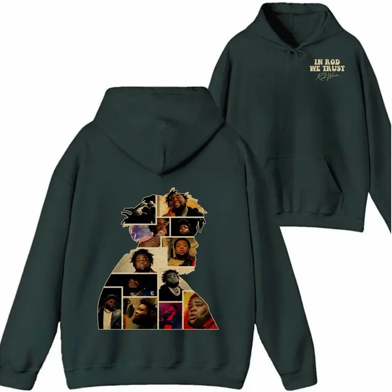 Rod Wave Image We Trust Size S 3XL - Adult & Kids T-Shirts, Sweatshirts & Hoodies apparel design preview 1