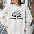 Rolling Fatties Cat Funny Lovers Unhinged Lover Cute - Adult & Kids T-Shirts, Sweatshirts & Hoodies apparel design preview 1