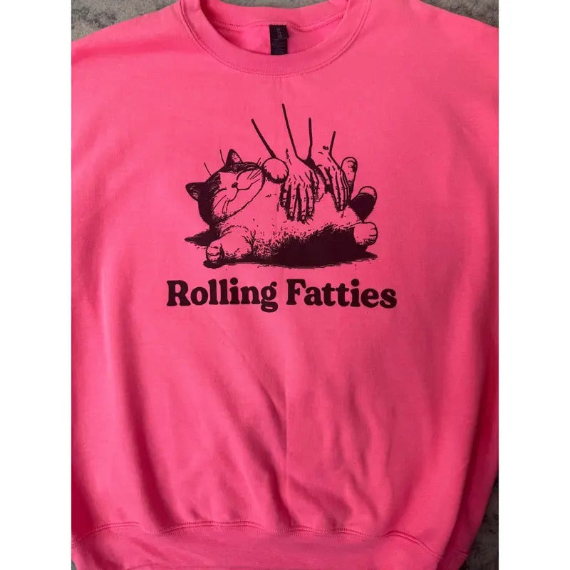 Rolling Fatties - Adult & Kids T-Shirts, Sweatshirts & Hoodies apparel design preview 1
