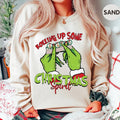 Rolling Up Some Spirit Funny Grinchy Vintage Inspired - Adult & Kids T-Shirts, Sweatshirts & Hoodies apparel design preview 1