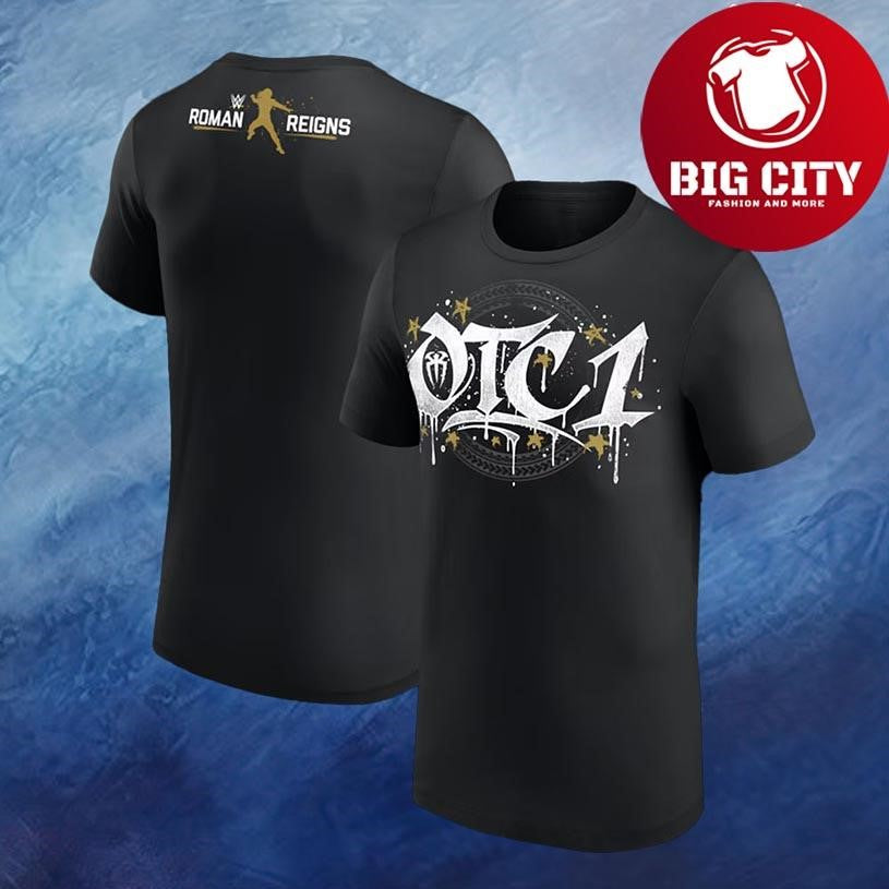 Roman Reigns Gold OTC1 Two Sided - Adult & Kids T-Shirts, Sweatshirts & Hoodies apparel design preview 1