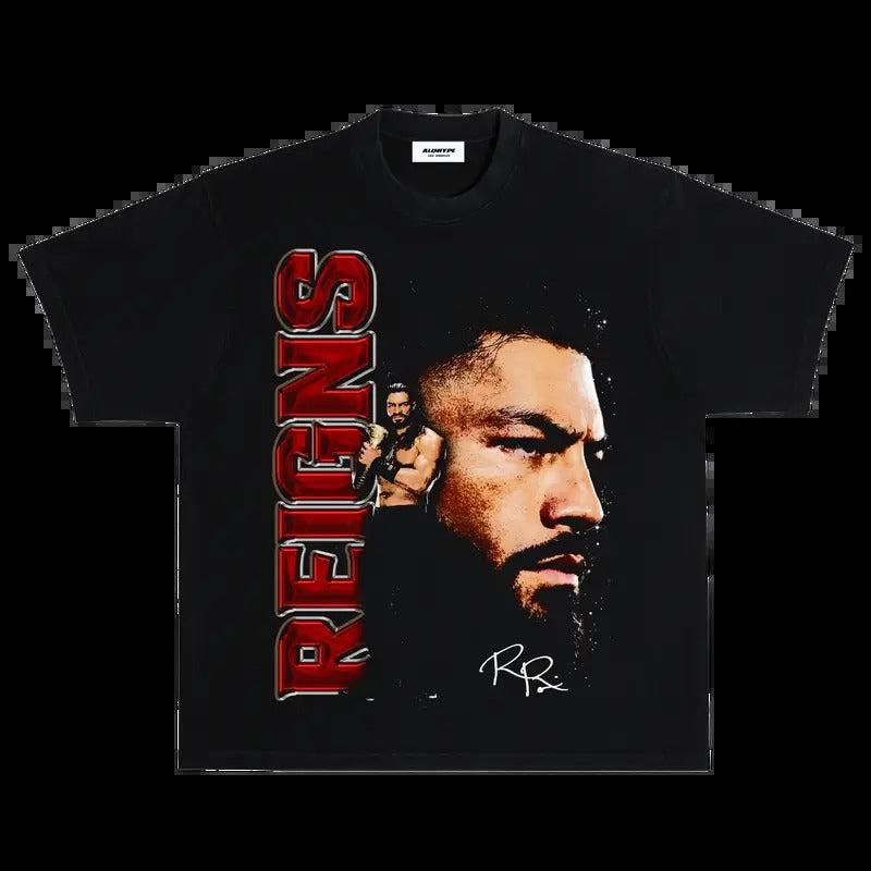 Roman Reigns VINTAGE SPORT FAN - Adult & Kids T-Shirts, Sweatshirts & Hoodies apparel design preview 1