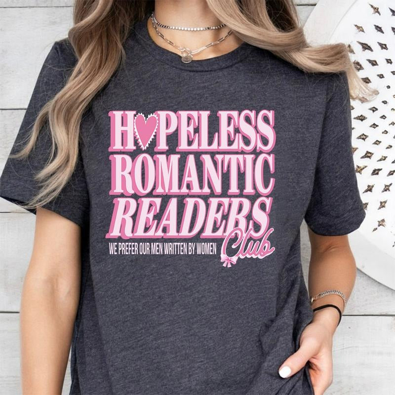 Romance Book Bookish Girlie Lover Reader Club Her - Adult & Kids T-Shirts, Sweatshirts & Hoodies apparel design preview 1