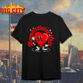 Romanticise This Valentine's Heart Vintage Black - Adult & Kids T-Shirts, Sweatshirts & Hoodies apparel design preview 1