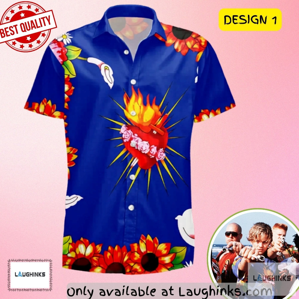 Romeo And Juliet Hawaiian Worn By Leonardo Dicaprio - Adult & Kids T-Shirts, Sweatshirts & Hoodies apparel design preview 1