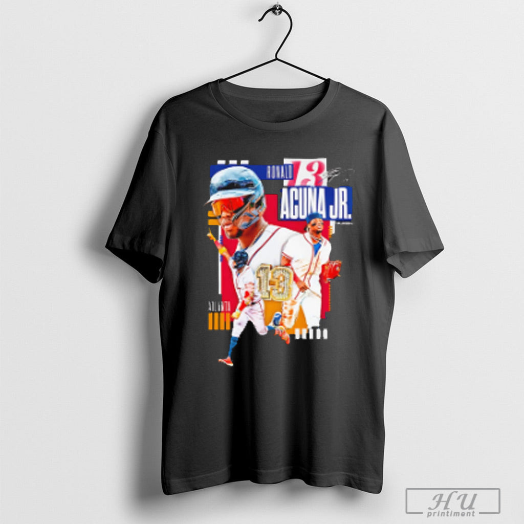 Ronald Acuna Jr Signature Series 13 - Adult & Kids T-Shirts, Sweatshirts & Hoodies apparel design preview 1