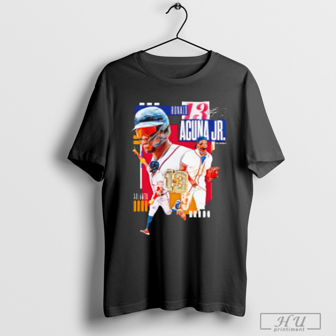 Ronald Acuna Jr Signature Series 13 - Adult & Kids T-Shirts, Sweatshirts & Hoodies apparel design preview 1