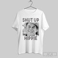 Ronald Reagan Shut Up Hippie - Adult & Kids T-Shirts, Sweatshirts & Hoodies apparel design preview 1