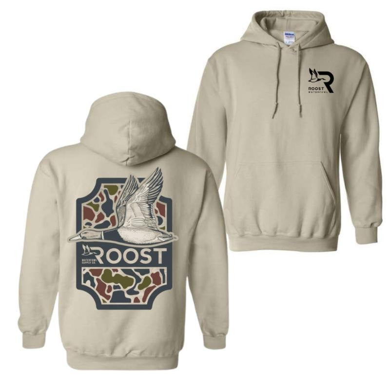Roost Waterfowl Duck Hunting Camo Hunters Comfort - Adult & Kids T-Shirts, Sweatshirts & Hoodies apparel design preview 1