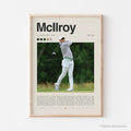 Rory McIlroy Poster Golf PGA Tour Wall Art Office - Adult & Kids T-Shirts, Sweatshirts & Hoodies apparel design preview 1