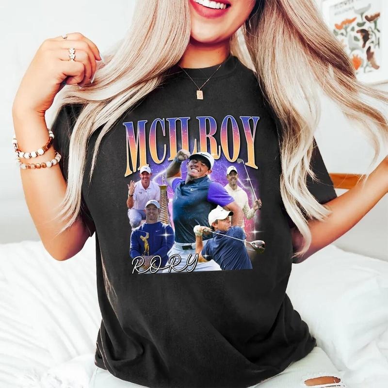 Rory Mcilroy Golf Tour Vintage Masters Tournament - Adult & Kids T-Shirts, Sweatshirts & Hoodies apparel design preview 1