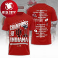 Rose Bowl Champions Indiana University Hoosiers 2026 - Adult & Kids T-Shirts, Sweatshirts & Hoodies apparel design preview 1