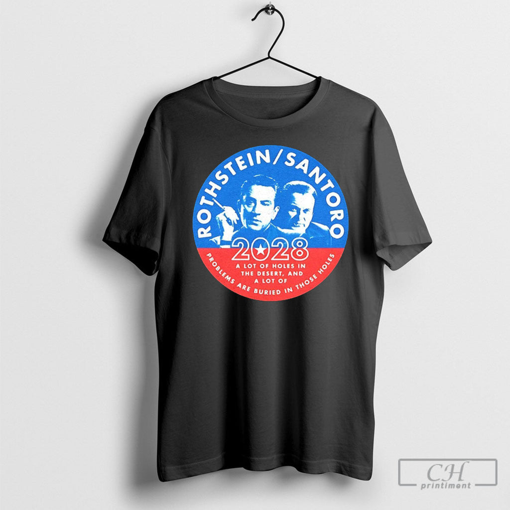 Rothstein Santoro 2028 A Lot Of Holes In The Desert - Adult & Kids T-Shirts, Sweatshirts & Hoodies apparel design preview 1