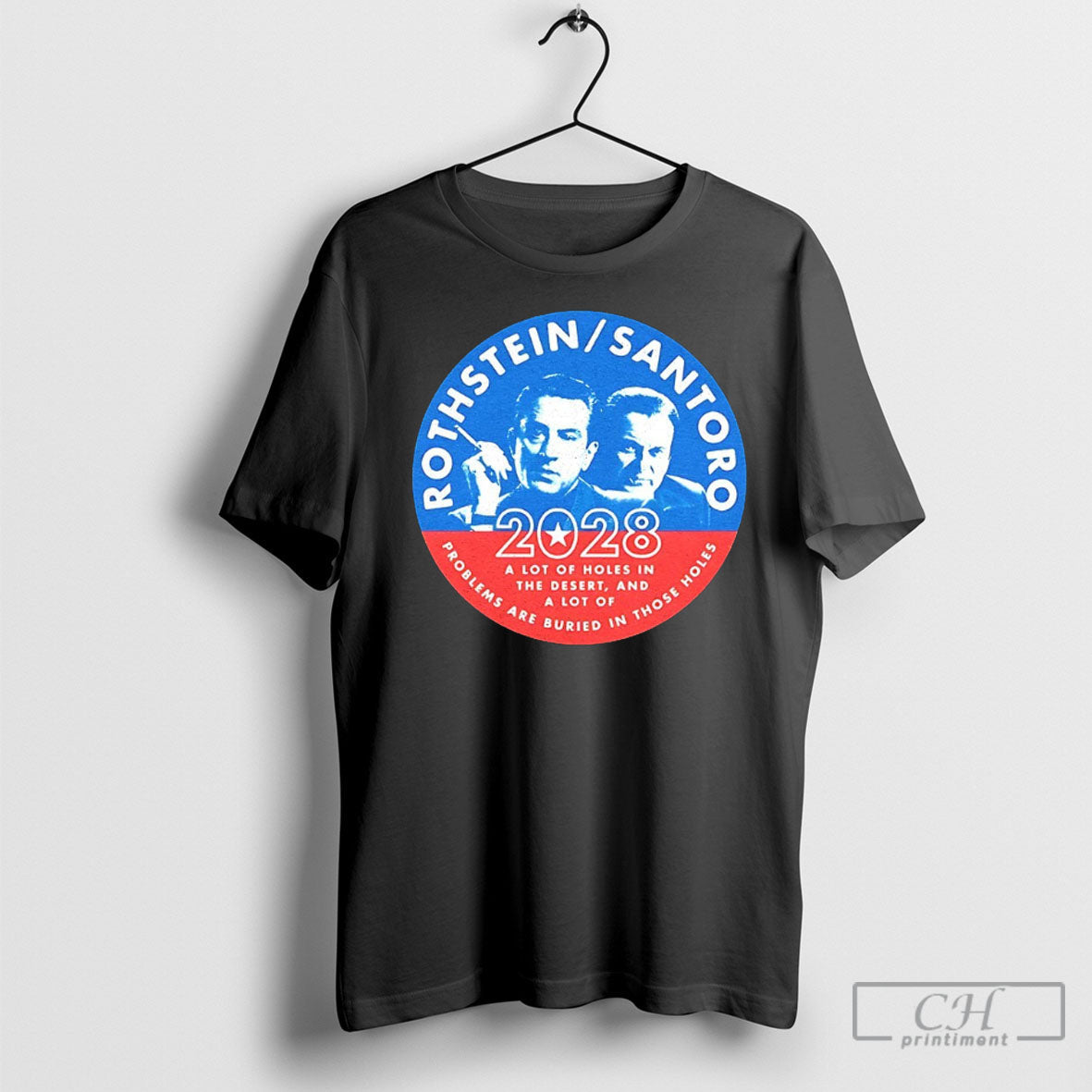 Rothstein Santoro 2028 A Lot Of Holes In The Desert - Adult & Kids T-Shirts, Sweatshirts & Hoodies apparel design preview 1