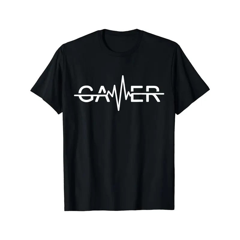 Round Neck Gamer Print Summer Short Sleeved Sports - Adult & Kids T-Shirts, Sweatshirts & Hoodies apparel design preview 1