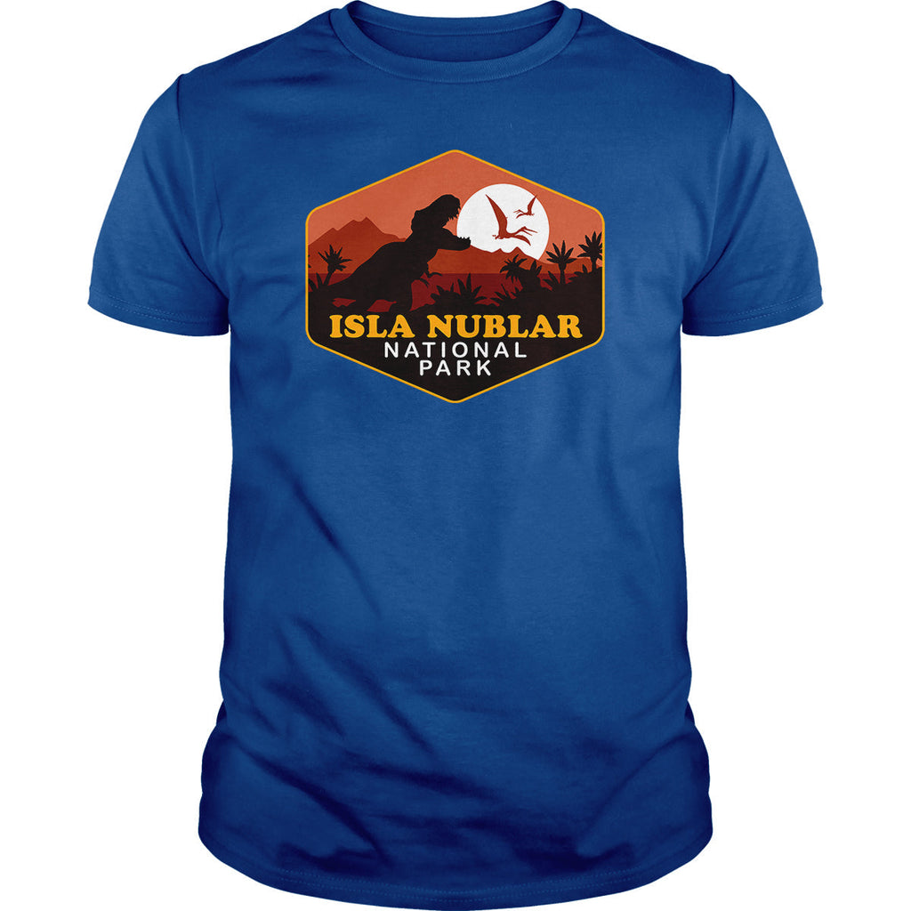 Isla Nublar National Park - Adult & Kids T-Shirts, Sweatshirts & Hoodies apparel design preview 1