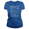 Mom's Shit List - Adult & Kids T-Shirts, Sweatshirts & Hoodies apparel design preview 1