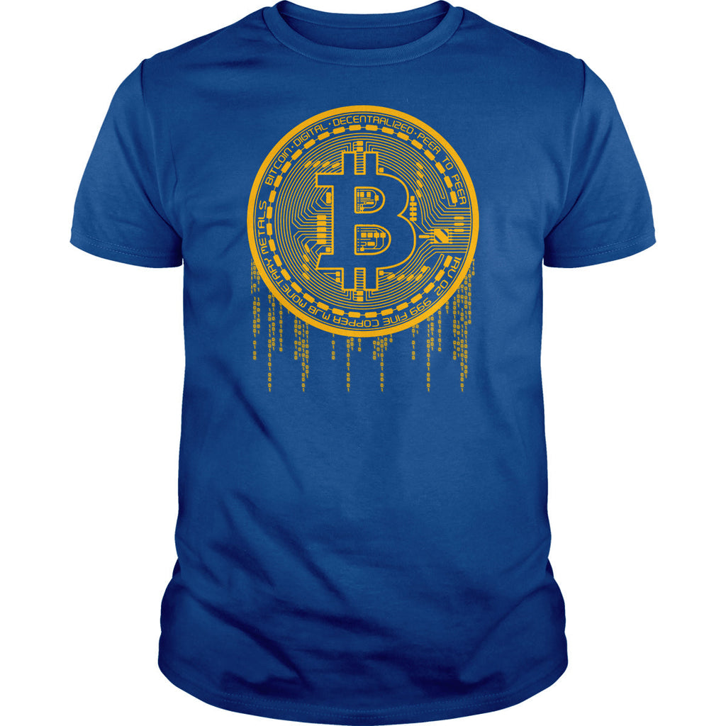 Bitcoin Matrix - Adult & Kids T-Shirts, Sweatshirts & Hoodies apparel design preview 1