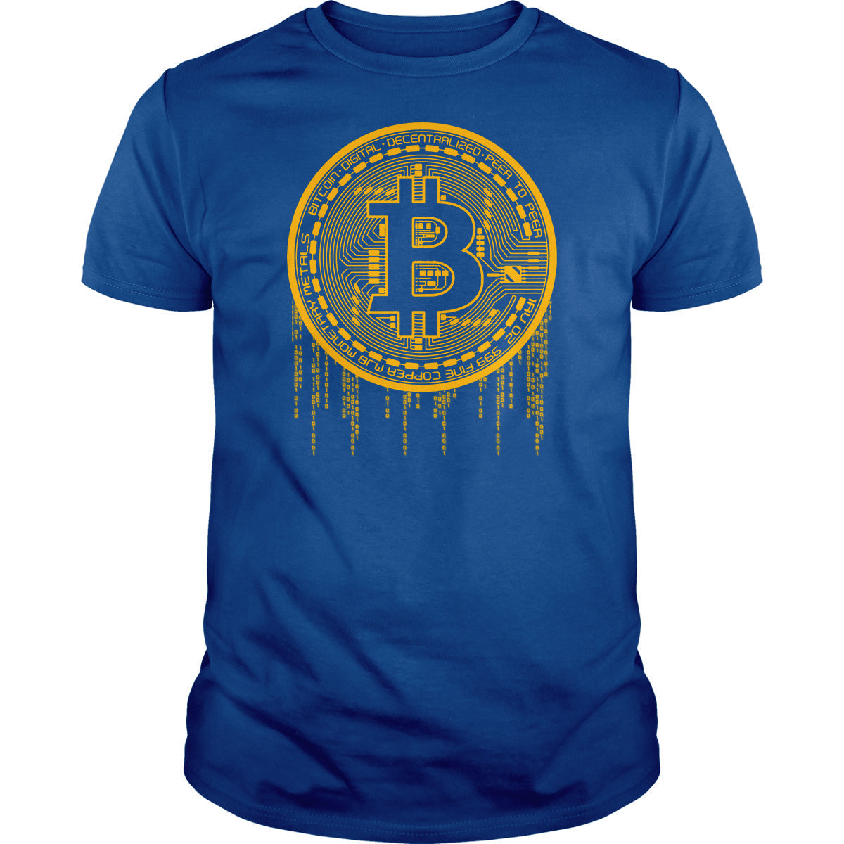 Bitcoin Matrix - Adult & Kids T-Shirts, Sweatshirts & Hoodies apparel design preview 1