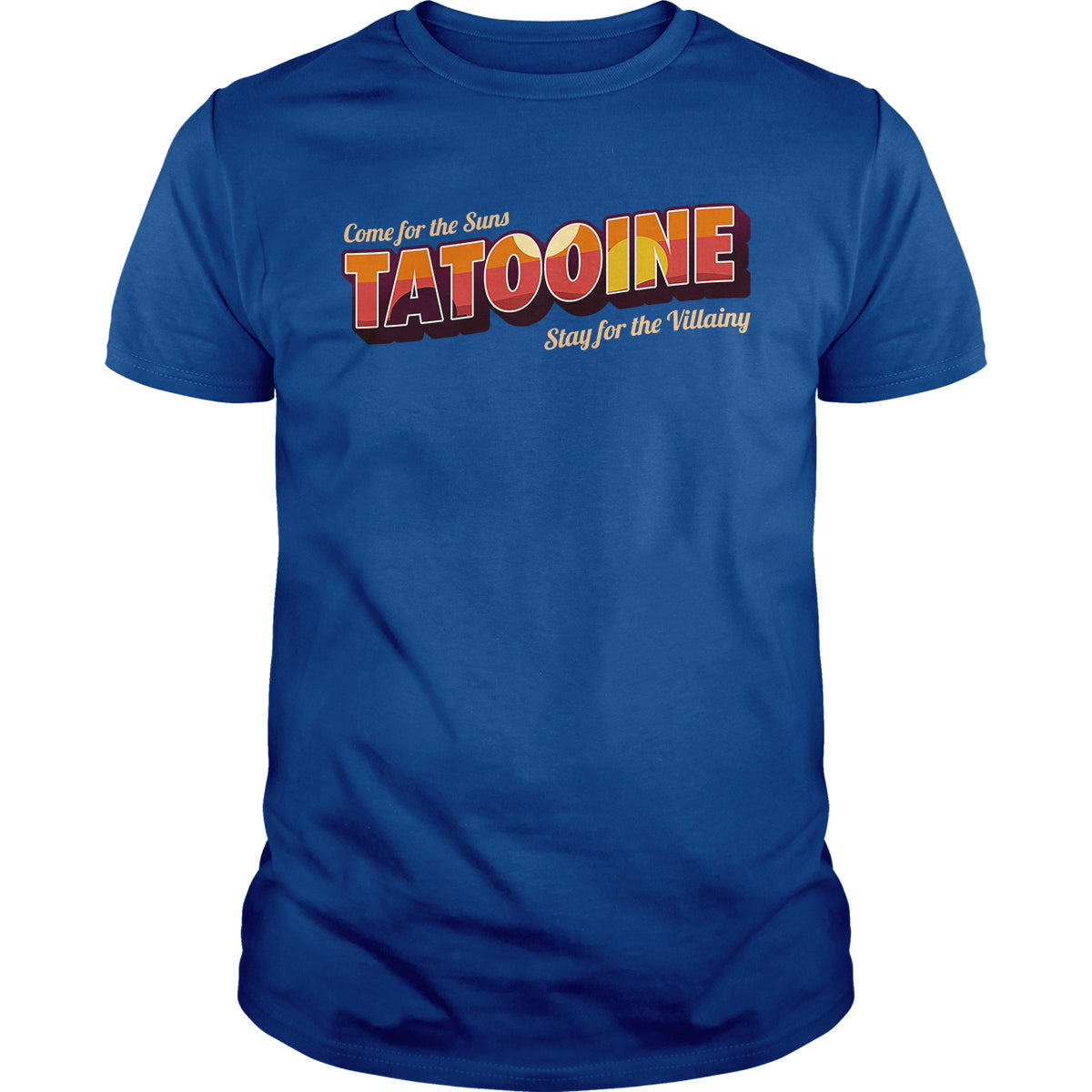 Tatooine -Come For The Suns - Adult & Kids T-Shirts, Sweatshirts & Hoodies apparel design preview 1