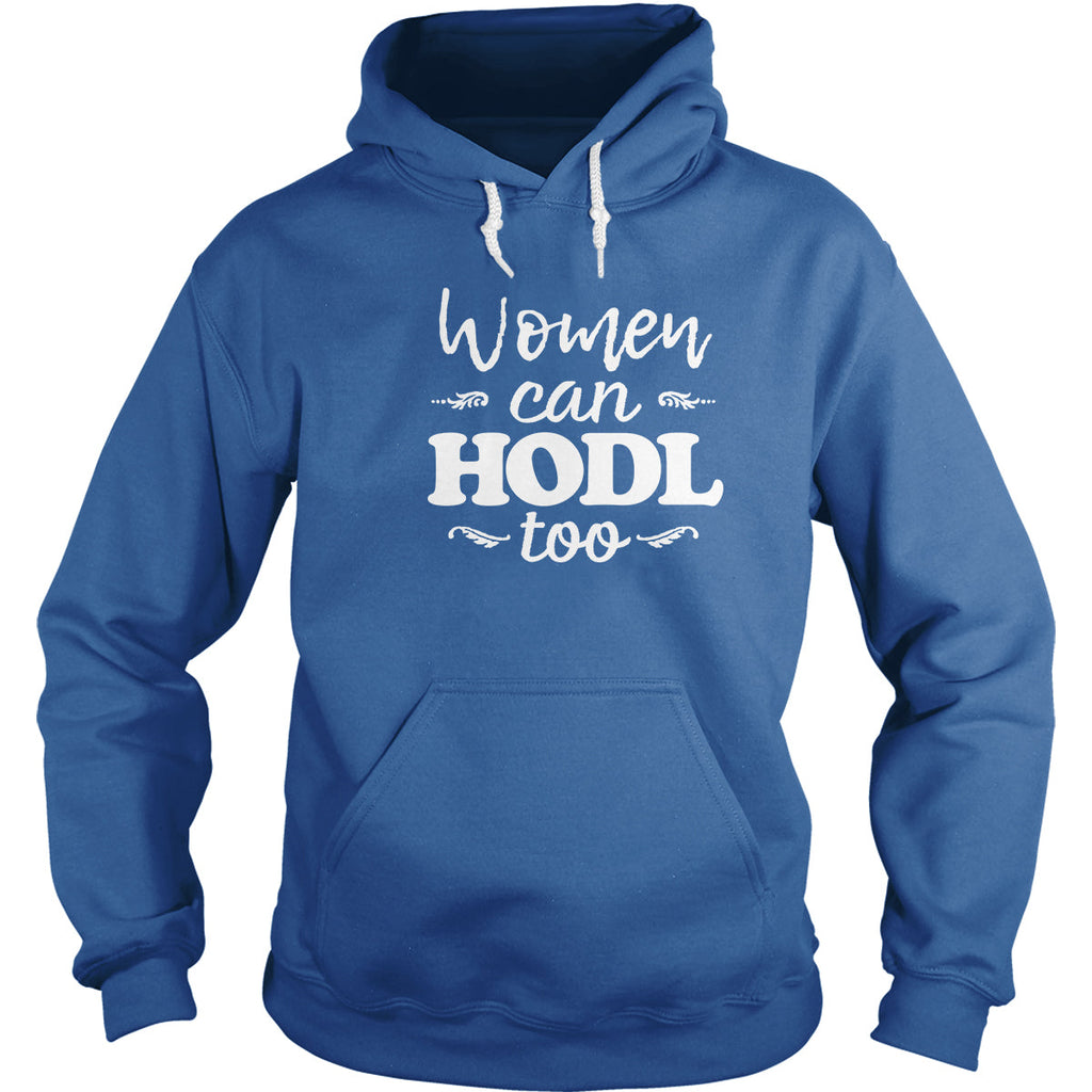 Women Can HODL Too - Adult & Kids T-Shirts, Sweatshirts & Hoodies apparel design preview 1