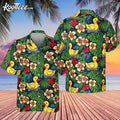 Rubber Ducky Tropical Hawaiian - Adult & Kids T-Shirts, Sweatshirts & Hoodies apparel design preview 1