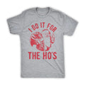 Rude Santa Face I Do Hos Funny Xmas - Adult & Kids T-Shirts, Sweatshirts & Hoodies apparel design preview 1