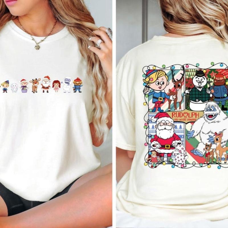 Rudolph Red Nosed Misfit Toys Movie Family Matching - Adult & Kids T-Shirts, Sweatshirts & Hoodies apparel design preview 1