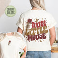 Run Little Mouse Comfort Colors Rose Skeleton - Adult & Kids T-Shirts, Sweatshirts & Hoodies apparel design preview 1