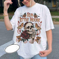 Run Little Mouse Rose Skeleton Haunting Adeline Dark - Adult & Kids T-Shirts, Sweatshirts & Hoodies apparel design preview 1