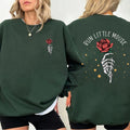 Run Little Mouse Rose Skeleton Smut Reader Dark - Adult & Kids T-Shirts, Sweatshirts & Hoodies apparel design preview 1