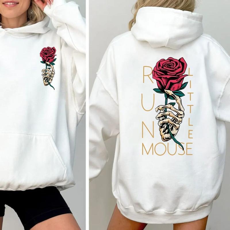 Run Little Mouse Dark Romance Book Lover Rose Smut - Adult & Kids T-Shirts, Sweatshirts & Hoodies apparel design preview 1