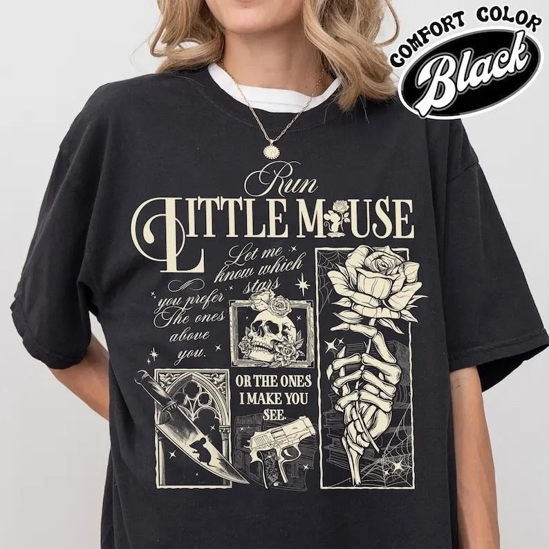 Run Little Mouse Zade Book Dark Romance Acotar Smut - Adult & Kids T-Shirts, Sweatshirts & Hoodies apparel design preview 1