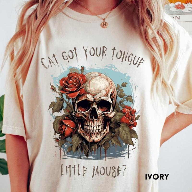 Run Little Mouse Haunting Adeline Dark Romance Smut - Adult & Kids T-Shirts, Sweatshirts & Hoodies apparel design preview 1