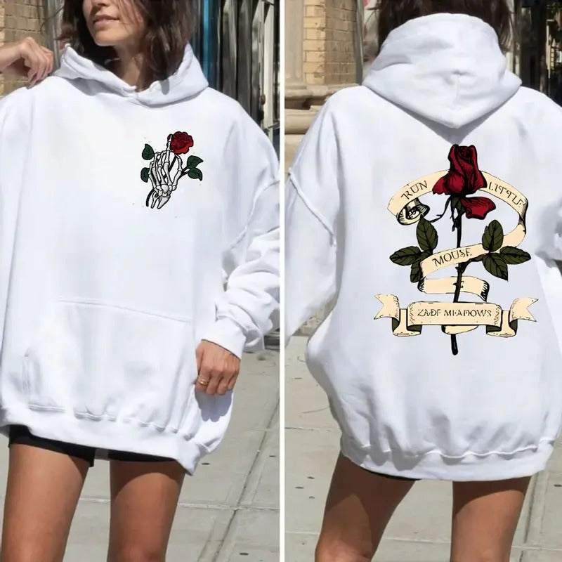Run Little Mouse Book Lovers Zade Meadows Haunting - Adult & Kids T-Shirts, Sweatshirts & Hoodies apparel design preview 1