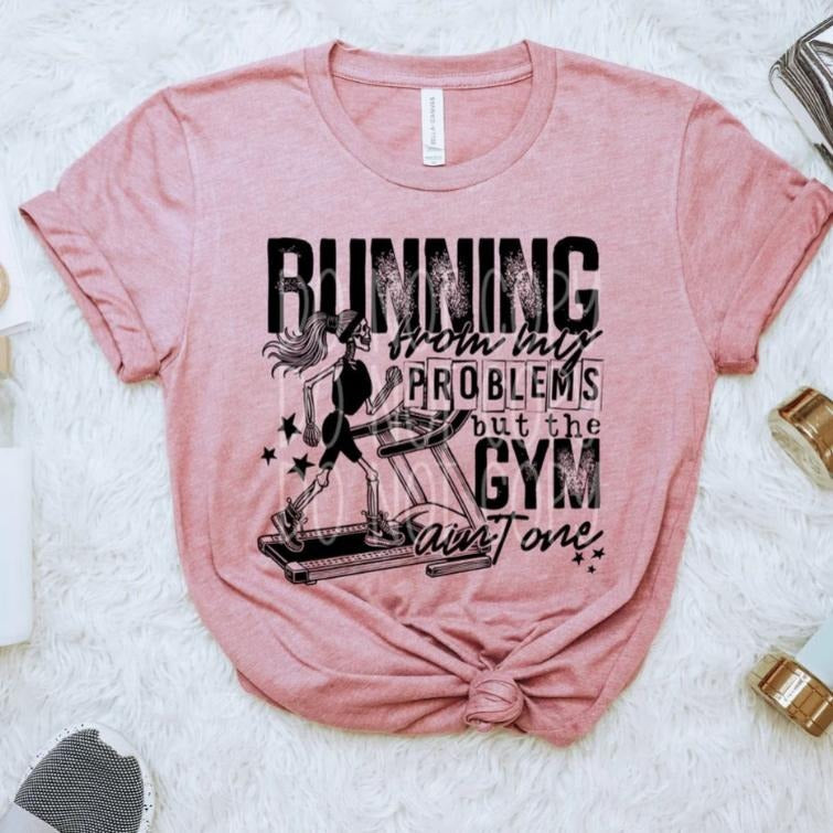 Running My Problems DTF Transfers THIS IS NOT - Adult & Kids T-Shirts, Sweatshirts & Hoodies apparel design preview 1